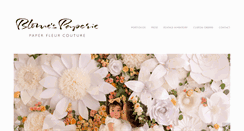 Desktop Screenshot of blomespaperie.com